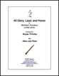 All Glory Laud and Honor Oboe Solo P.O.D. cover